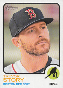 2022 Topps Heritage High Number Trevor Story #507