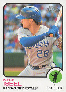2022 Topps Heritage High Number Kyle Isbel #517