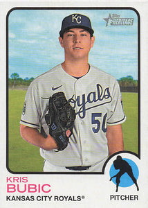 2022 Topps Heritage High Number Kris Bubic #589