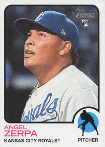 2022 Topps Heritage High Number Angel Zerpa #650 RC