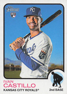 2022 Topps Heritage High Number Ivan Castillo #660 RC