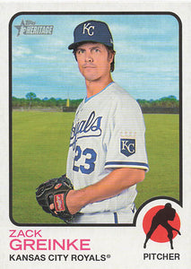 2022 Topps Heritage High Number Zack Greinke #664