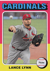 2024 Topps Heritage Baseball Lance Lynn #259