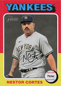 2024 Topps Heritage Baseball Nestor Cortes #260