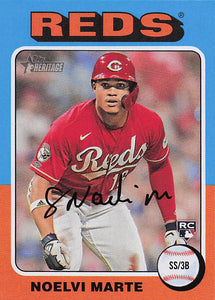 2024 Topps Heritage Baseball Noelvi Marte #301 RC