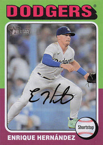 2024 Topps Heritage Baseball Enrique Hernandez #475