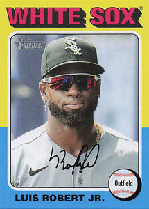 2024 Topps Heritage Baseball Luis Robert Jr. #487