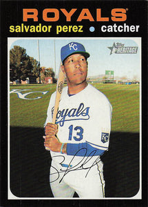 2020 Topps Heritage High Number Salvador Perez #559