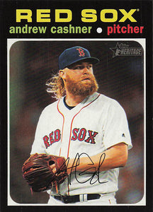 2020 Topps Heritage High Number Andrew Cashner #562
