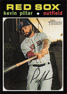 2020 Topps Heritage High Number Kevin Pillar #582