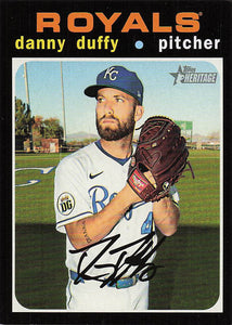 2020 Topps Heritage High Number Danny Duffy #615