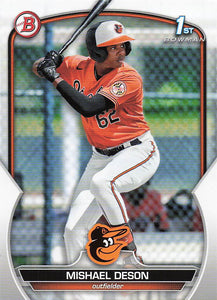 2023 Bowman Baseball Prospects Mishel Deson #BP-7