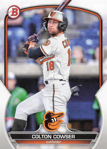 2023 Bowman Baseball Prospects Colton Cowser #BP-144