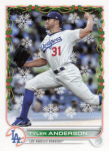 2022 Topps Holiday Baseball Tyler Anderson #HW33