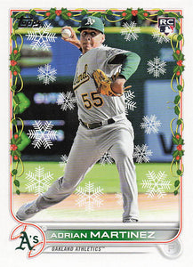 2022 Topps Holiday Baseball Adrian Martinez #HW76 RC