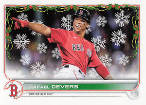 2022 Topps Holiday Baseball Rafael Devers #HW189