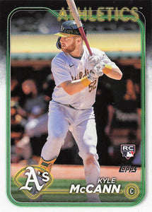 2024 Topps Update Baseball Kyle McCann #US37 RC