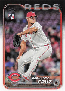 2024 Topps Update Baseball Fernando Cruz #US308 RC
