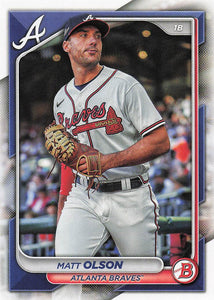 2024 Bowman Baseball Matt Olson #54