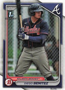 2024 Bowman Baseball Prospects Diego Benitez #BP-39