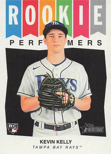 2023 Topps Heritage High Number Rookie Performers Kevin Kelly #RP-10 RC