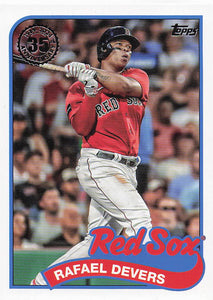 2024 Topps Series 1 1989 Topps Baseball Rafael Devers #89B-61