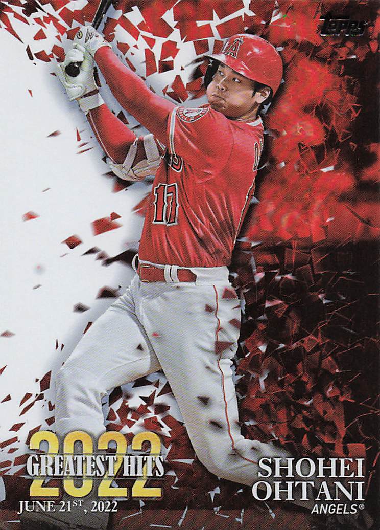 2023 Topps Series 1 2022's Greatest Hits Shohei Ohtani #22GH-16