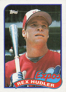 1989 Topps Baseball Rex Hudler #346