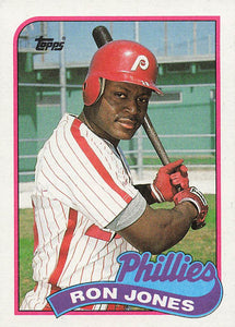 1989 Topps Baseball Ron Jones #349