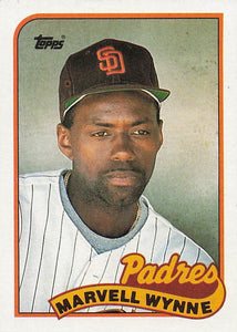 1989 Topps Baseball Marvell Wynne #353
