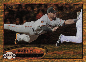 2012 Topps Gold Sparkle Pablo Sandoval #185