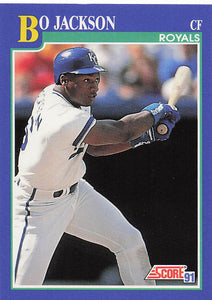 1991 Score Baseball Bo Jackson #5