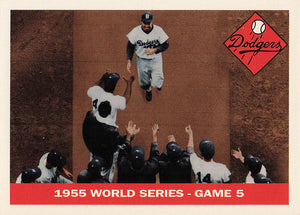 1995 Topps Baseball World Series 1955 Game 5 #220