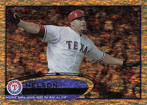 2012 Topps Gold Sparkle Nelson Cruz #360