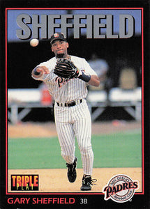 1993 Triple Play Baseball Gary Sheffield #6
