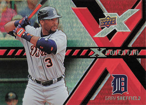 2008 Upper Deck X Xponential Gary Sheffield #X-SH