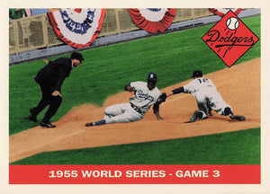 1995 Topps Baseball World Series 1955 Game 3 #218
