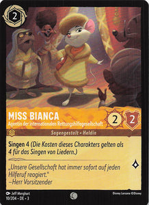 Disney Lorcana: Tintenlande DE: #10 Miss Bianca
