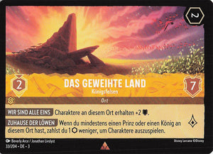 Disney Lorcana: Tintenlande DE: #33 Das Geweihte Land