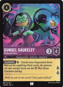 Disney Lorcana: Tintenlande DE: #50 Gundel Gaukeley