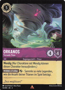 Disney Lorcana: Tintenlande DE: #55 Orkanos