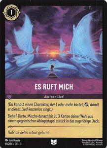 Disney Lorcana: Tintenlande DE: #61 Es ruft mich