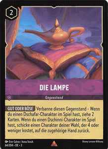 Disney Lorcana: Tintenlande DE: #64 Die Lampe