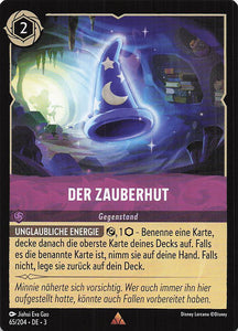 Disney Lorcana: Tintenlande DE: #65 Der Zauberhut
