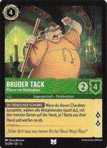 Disney Lorcana: Tintenlande DE: #73 Bruder Tack