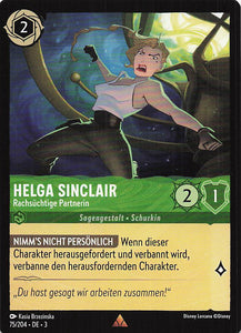 Disney Lorcana: Tintenlande DE: #75 Helga Sinclair