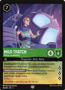 Disney Lorcana: Tintenlande DE: #80 Milo Thatch