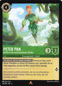 Disney Lorcana: Tintenlande DE: #82 Peter Pan