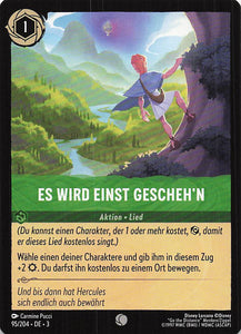 Disney Lorcana: Tintenlande DE: #95 Es wird einst geschehen
