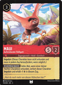 Disney Lorcana: Tintenlande DE: #113 Maui